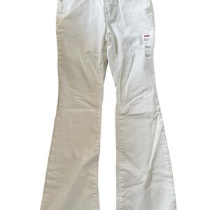Levi's Women's Flare White Jeans